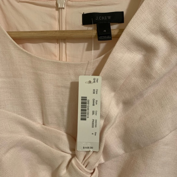 JCrew Knot Linen Dress - Picture 4 of 4